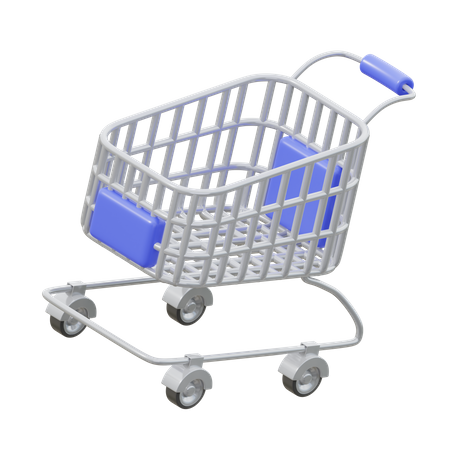 Shopping Cart  3D Icon