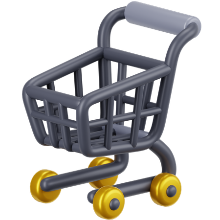 Shopping Cart  3D Icon