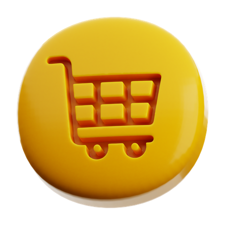 Shopping Cart  3D Icon