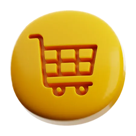 Shopping Cart  3D Icon