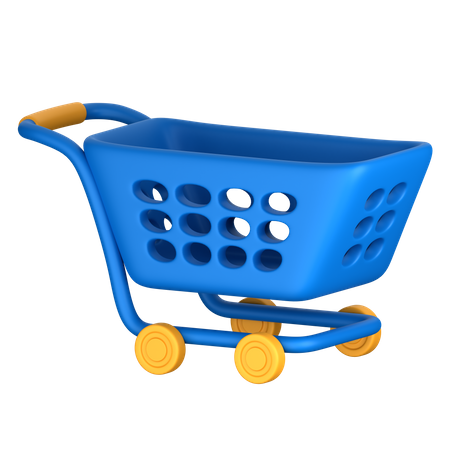 Shopping Cart  3D Icon