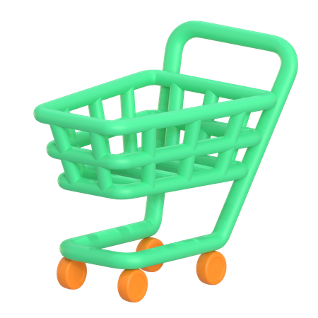 Shopping Cart  3D Icon