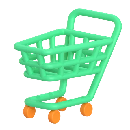 Shopping Cart  3D Icon