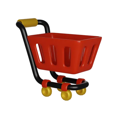 Shopping Cart  3D Icon