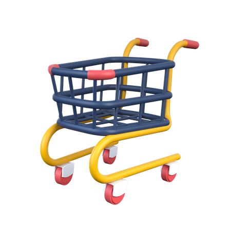 Shopping Cart  3D Icon