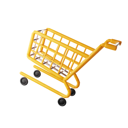 Shopping Cart  3D Icon