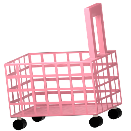 Shopping Cart  3D Icon