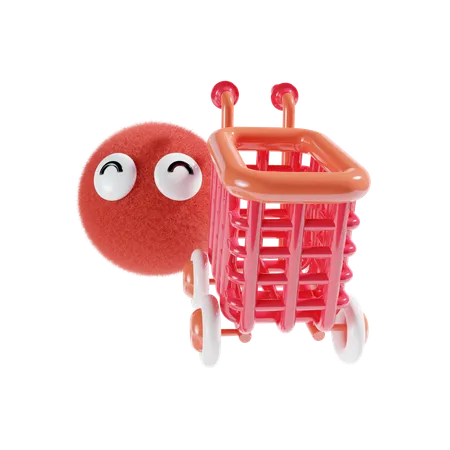 Shopping Cart  3D Icon