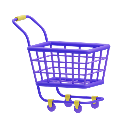 Shopping Cart  3D Icon