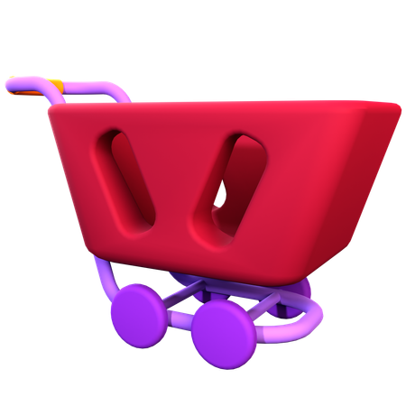 Shopping Cart  3D Icon