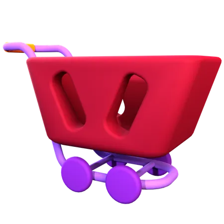 Shopping Cart  3D Icon