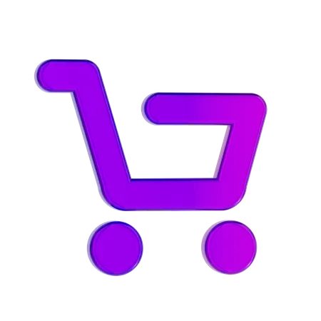 Shopping Cart  3D Icon