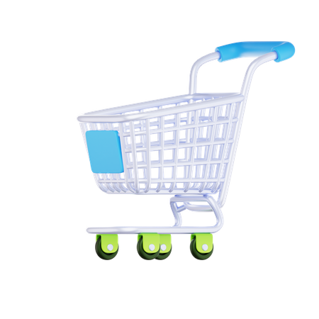 Shopping Cart  3D Icon