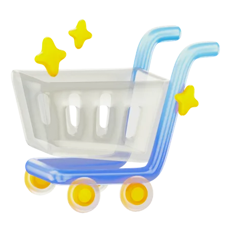 Shopping Cart  3D Icon