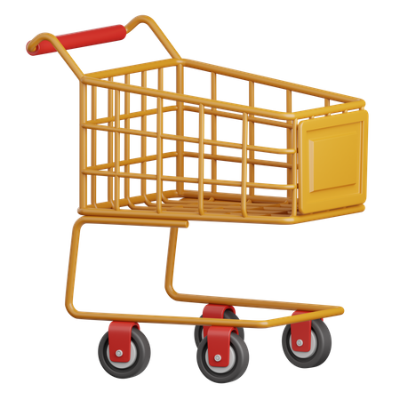 Shopping Cart  3D Icon