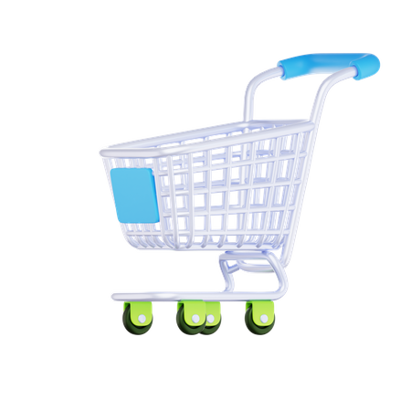Shopping Cart  3D Icon