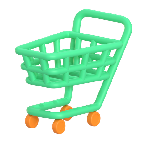 Shopping Cart  3D Icon