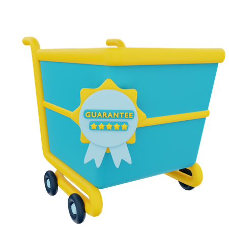 Shopping cart  3D Illustration