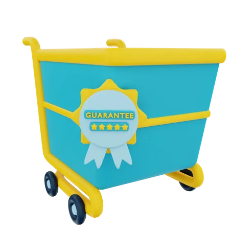 Shopping cart  3D Illustration