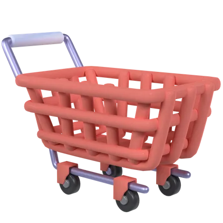 Shopping cart  3D Icon