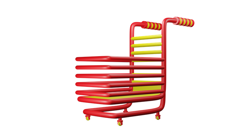 Shopping Cart 3D Icon