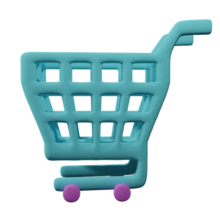 Shopping Cart Downloadthis Item Now 3D Icon