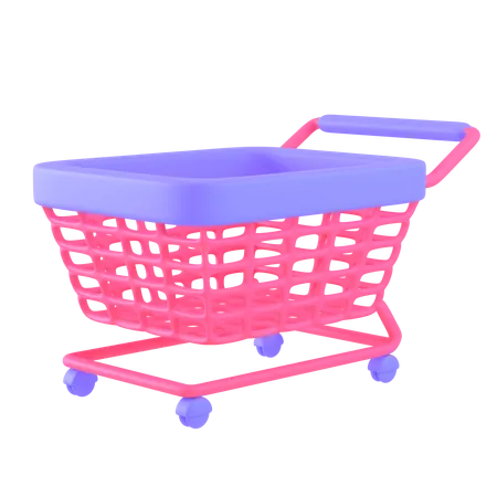 ショッピングカート  3D Icon