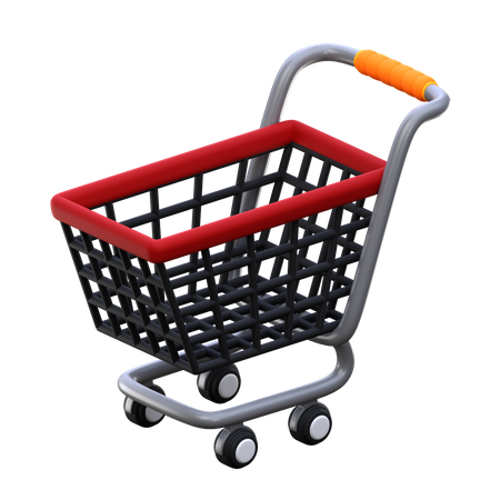 Shopping Cart 3D Icon
