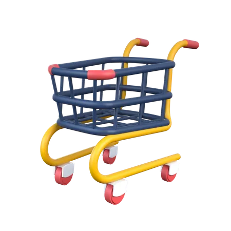 Shopping Cart  3D Icon