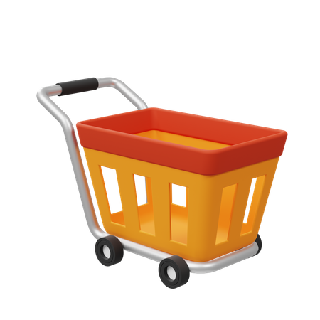 Shopping Cart  3D Icon