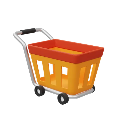 Shopping Cart  3D Icon