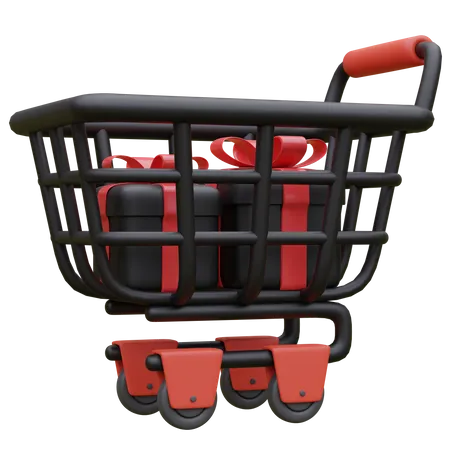 Shopping Cart  3D Icon