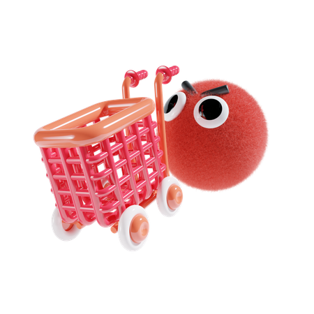 Shopping Cart  3D Icon