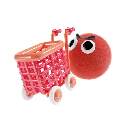 Shopping Cart  3D Icon