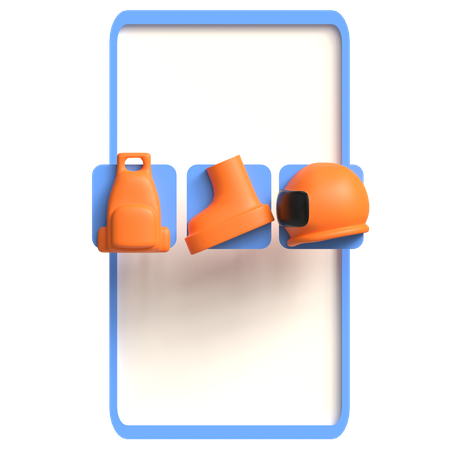 Shopping Category  3D Icon