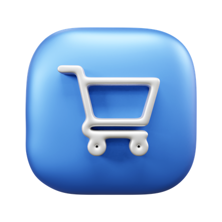 Shopping Chart  3D Icon