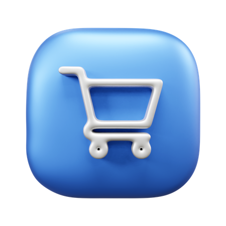 Shopping Chart  3D Icon