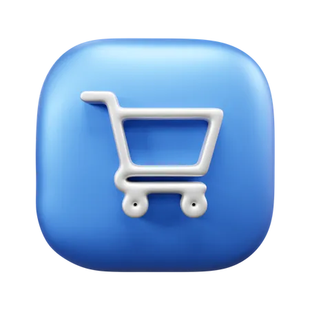 Shopping Chart  3D Icon