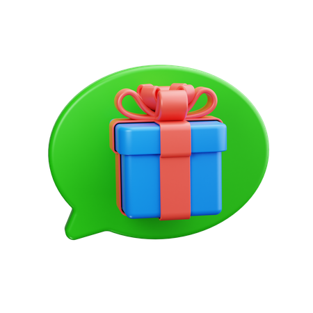 Shopping communication  3D Icon