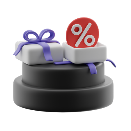 Shopping deal  3D Icon