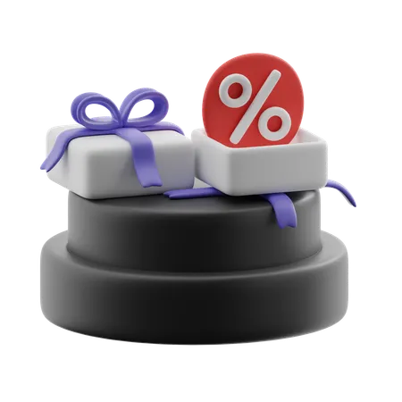 Shopping deal  3D Icon