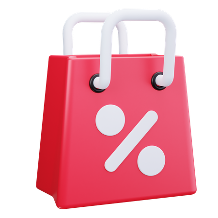ショッピング割引  3D Icon