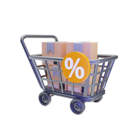 Shopping Discount  3D Icon