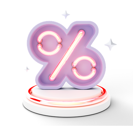 Shopping Discount  3D Icon