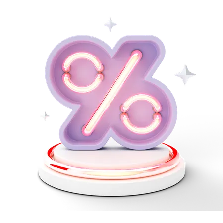 Shopping Discount  3D Icon