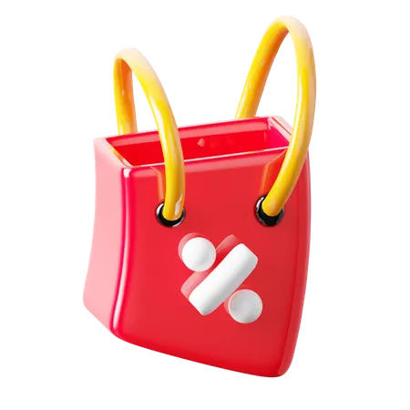 Shopping Discount  3D Icon