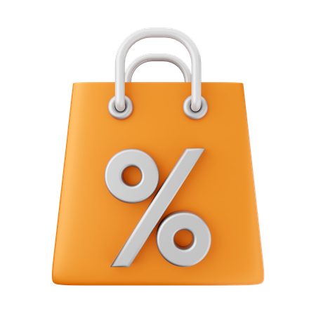 Shopping Discount  3D Icon