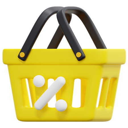 Shopping Discount  3D Icon