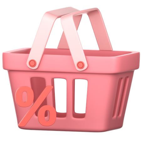 Shopping Discount  3D Icon