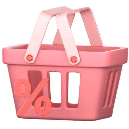 Shopping Discount  3D Icon